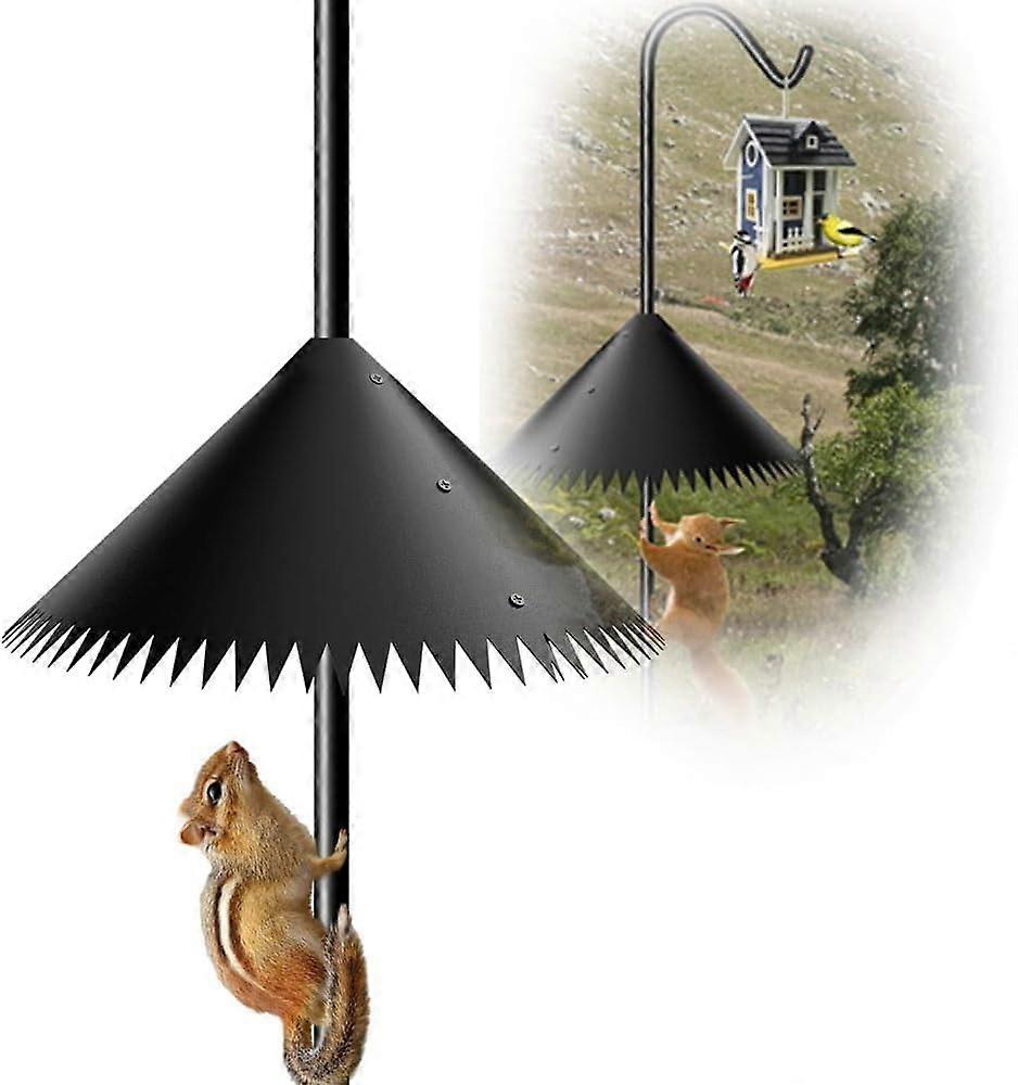 Squirrel Baffle for Bird Feeder Poles, Outdoor Pole Bracket, Squirrel Proof Stopper Ref: 8970