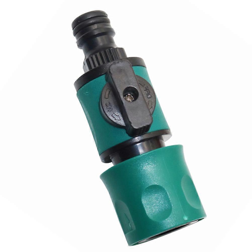 Plastic Quick Connection Joint Watering Flower Agricultural Irrigation Joint(Green)