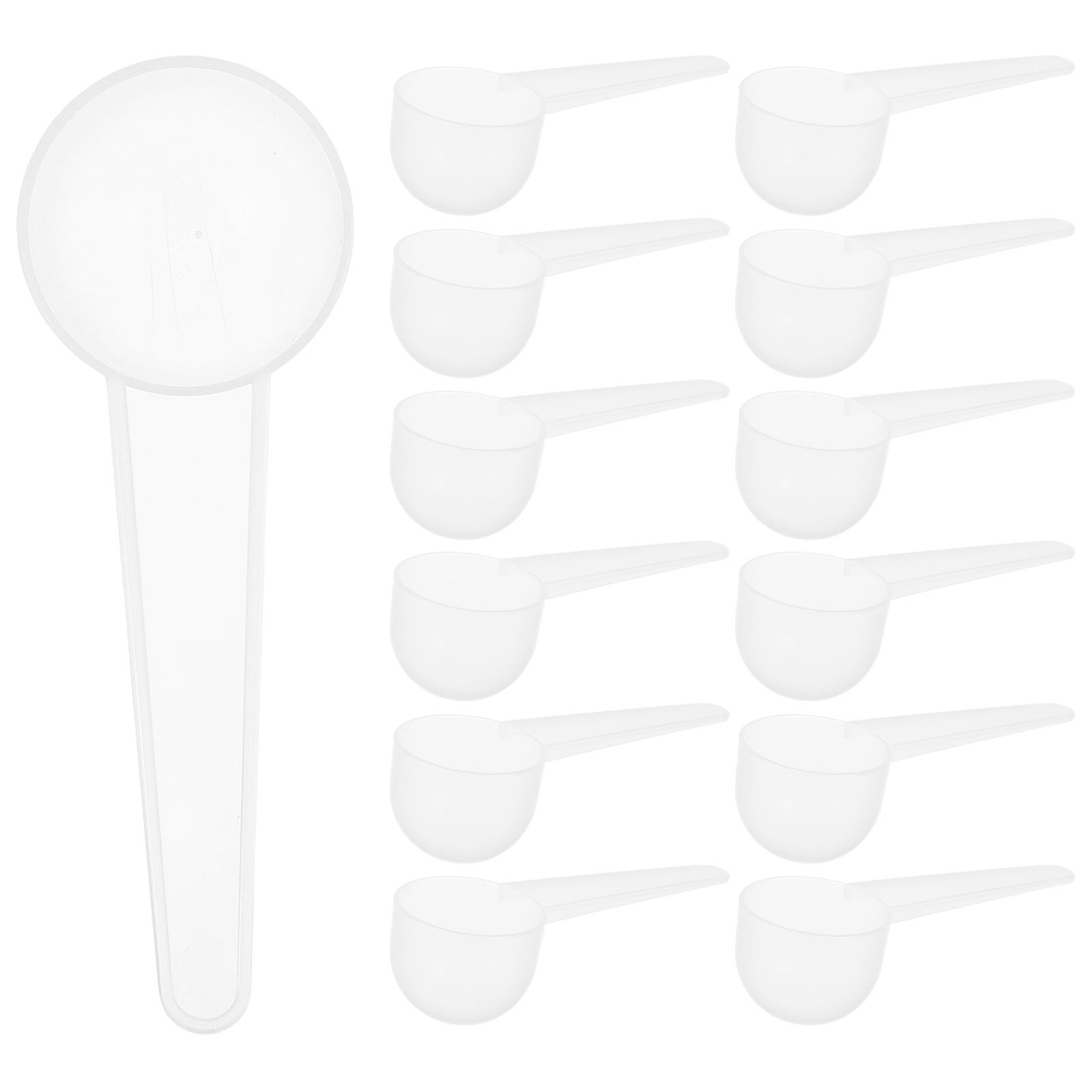 Here's a refined and professional product description based on your input:
**50pcs Long Handle Plastic Measuring Spoons – Food Measuring Scoop