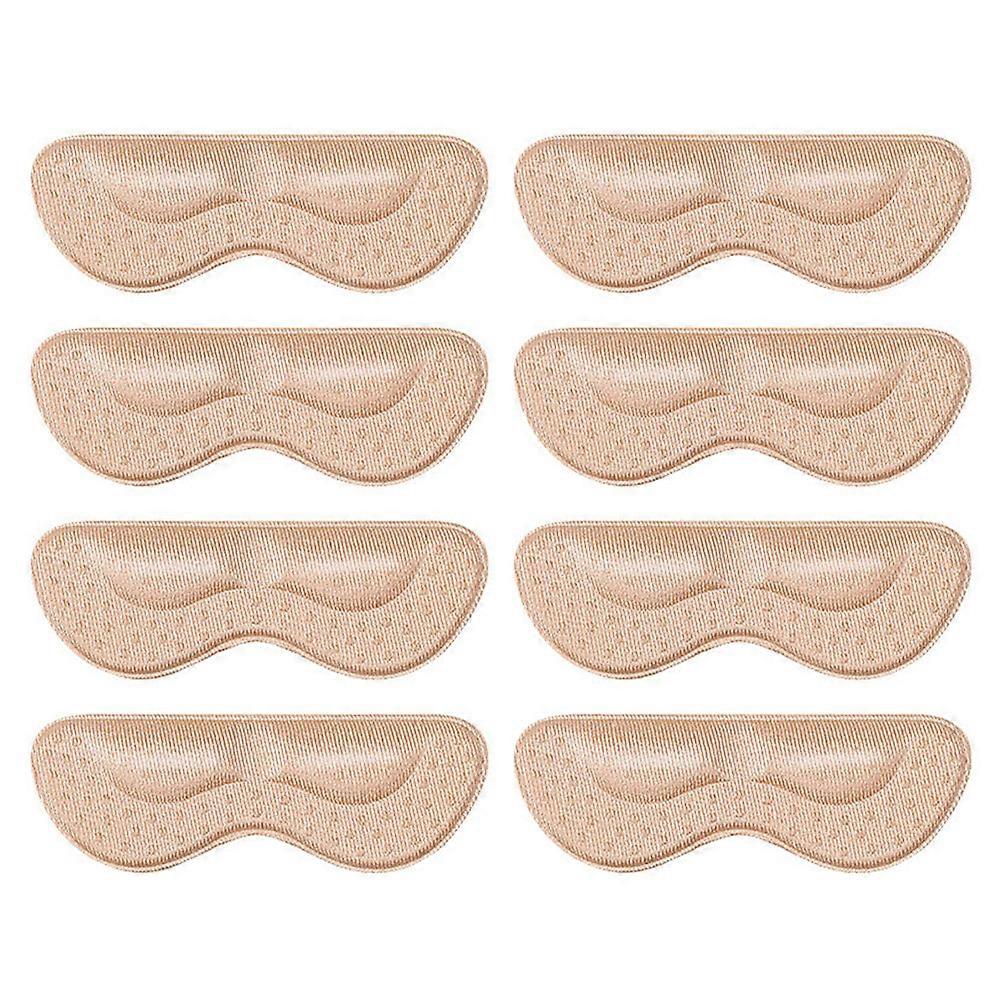 Pink High Heel Pads for Comfortable Walking with Antiwear Sponge Cushion 4 Pairs