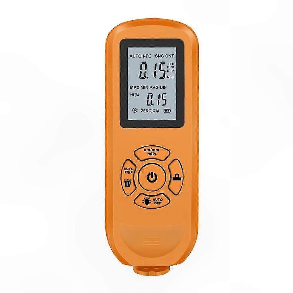 Fast & Accurate Paint Thickness Gauge Digital Meter for Automotive Coating Mini Thickness Gauge Tester HW300S