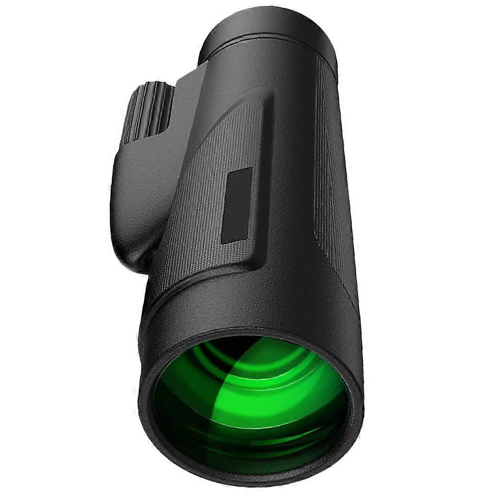 Single-tube Portable Telescope for Bird Watching and Game Viewing Comes with Tripod in Black 1Pc