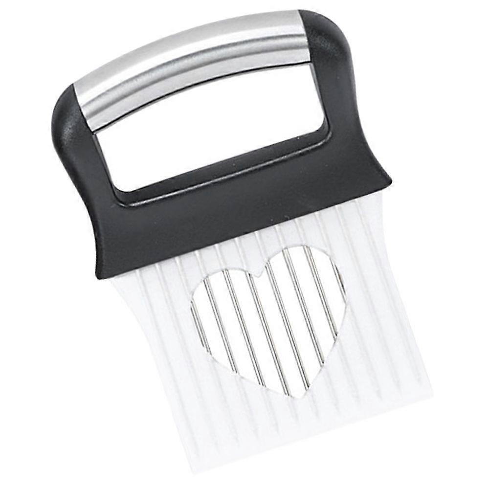 Stainless Steel Onion Holder for Home Use Black Multipurpose Kitchen Gadget 7.5 inch