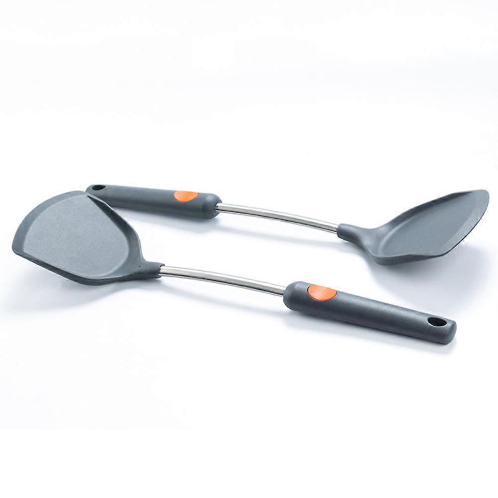 Black and Silicone Cooking with Comfortable Grip for Kitchen Use 12.5 Inches