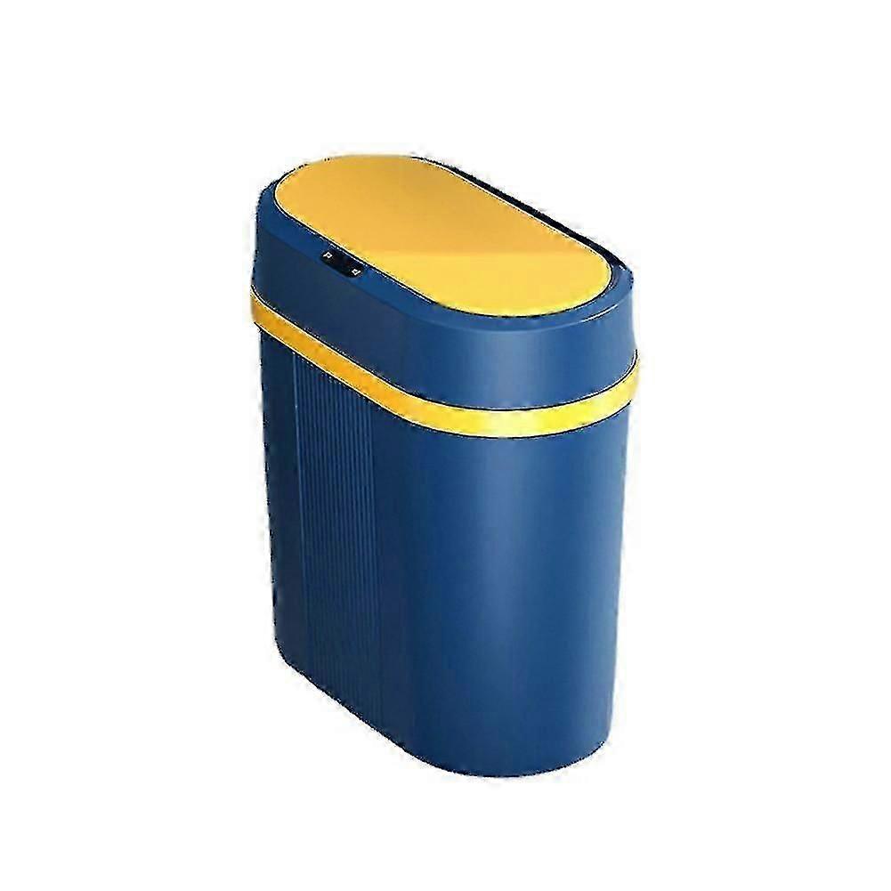Smart Sensor Trash Can Electronic Automatic Garbage Bin Blue