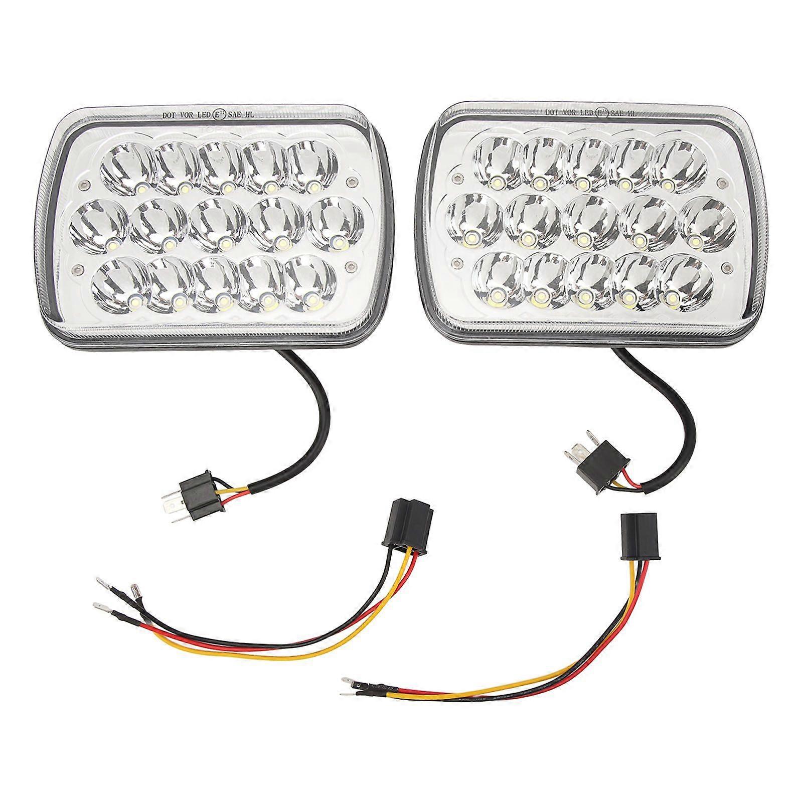 7 inch led headlight 45W wrangler comanche cherokee dc12v