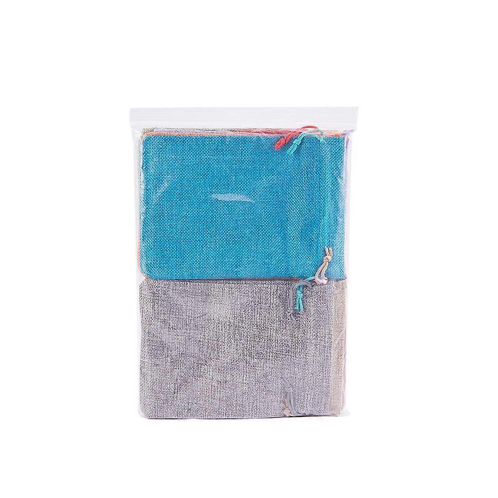 Linen Packaging Solution with Convenient Drawstring Feature for Various Uses
