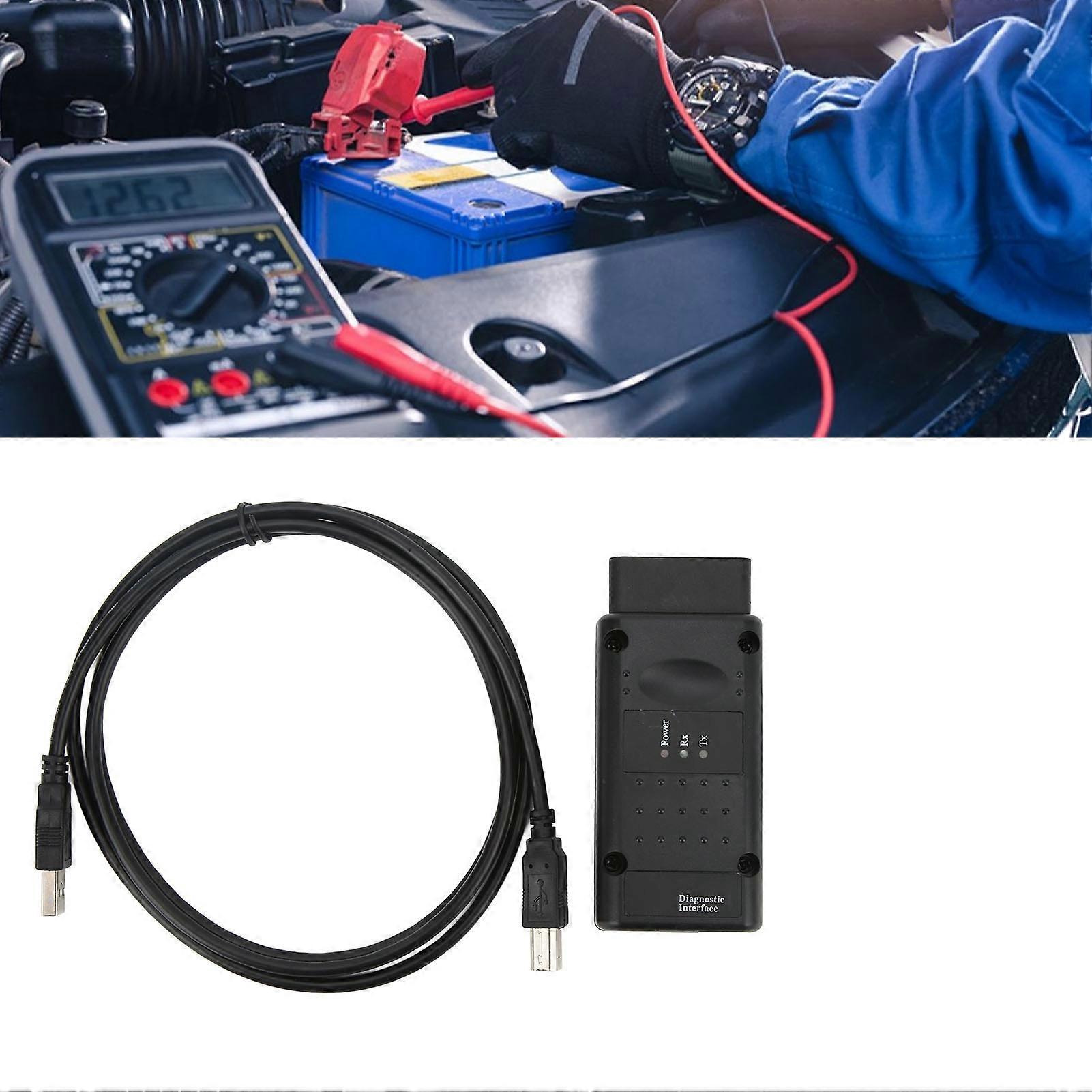 für OPCOM OBD2 CAN BUS Diagnoseschnittstelle Autoscanner Codeleser PIC18F458 Chip Ersatz für Opel
