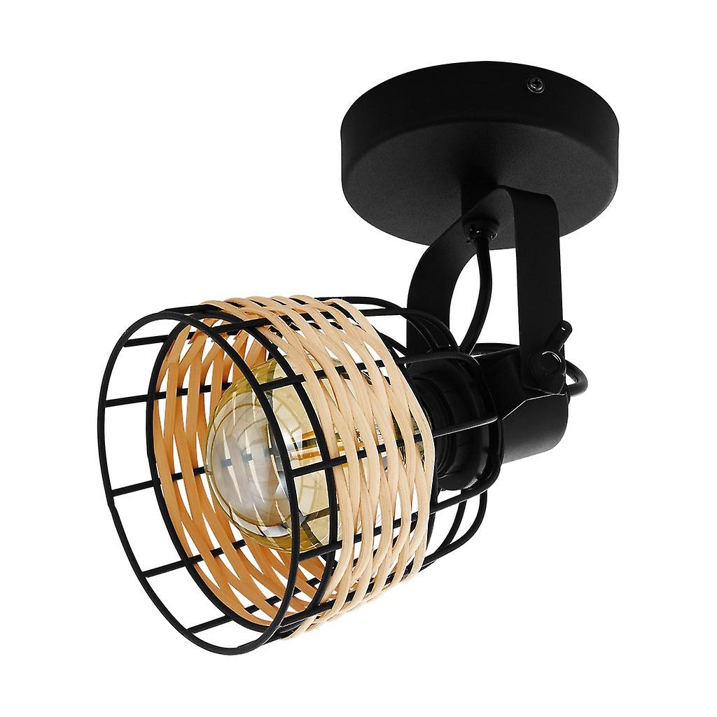 Eglo Anwick Single Spotlight Black