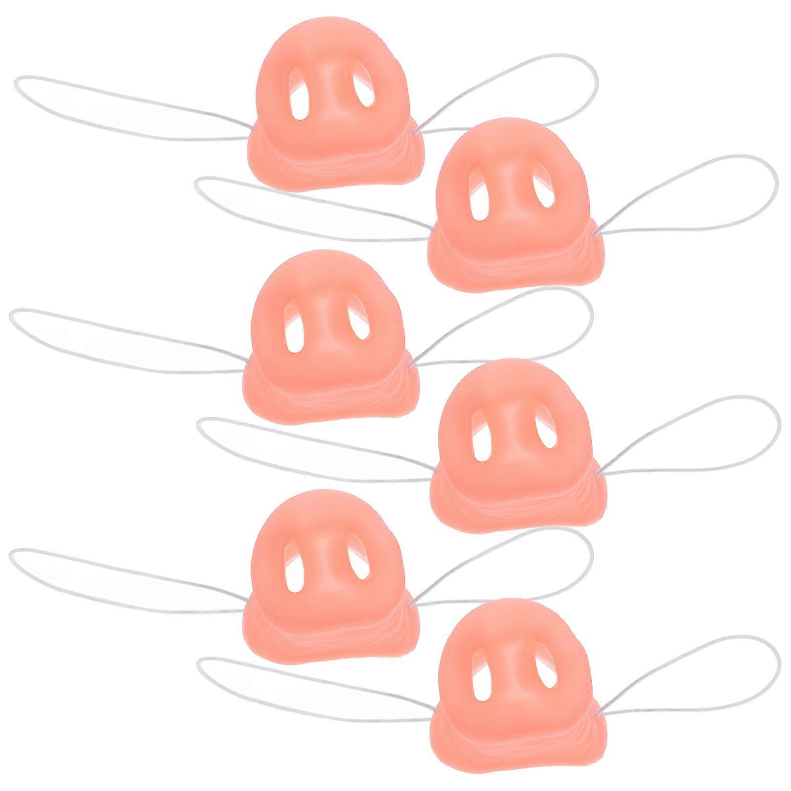 Here's a polished and engaging product description for your **6pcs Adorable Pig Nose Costume Props**:
**6PCS Adorable Pig Nose Costume Props –