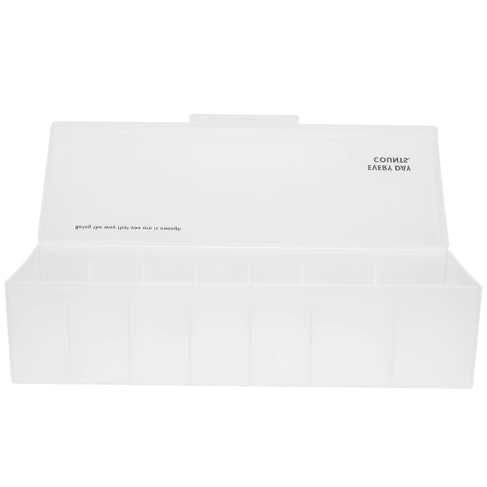 Cord Storage Box For Desk Cable Management Style Minimalist For General Users 27.7X9.5Cm With 1Set