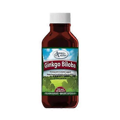 OmegaAlpha Ginkgo Biloba Liquid, 120 Ml