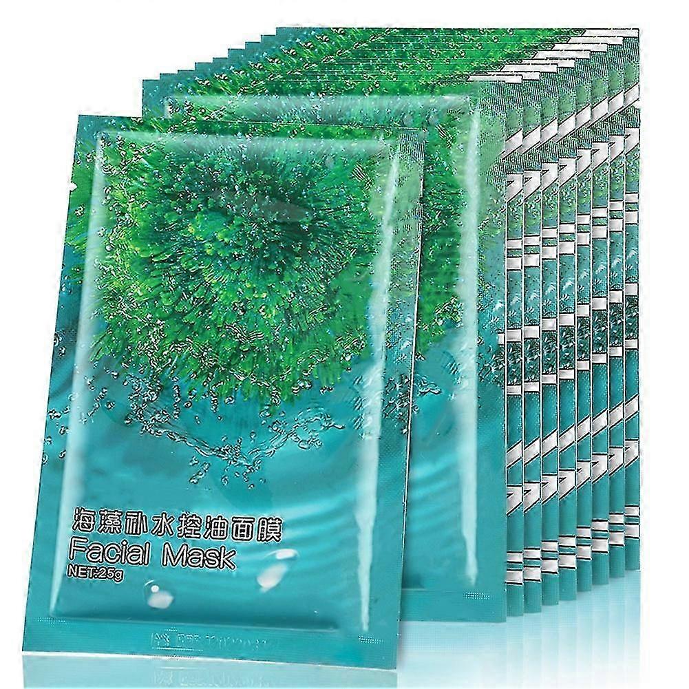 10Pcs Silk Moisturizing Face Mask for Skin Care