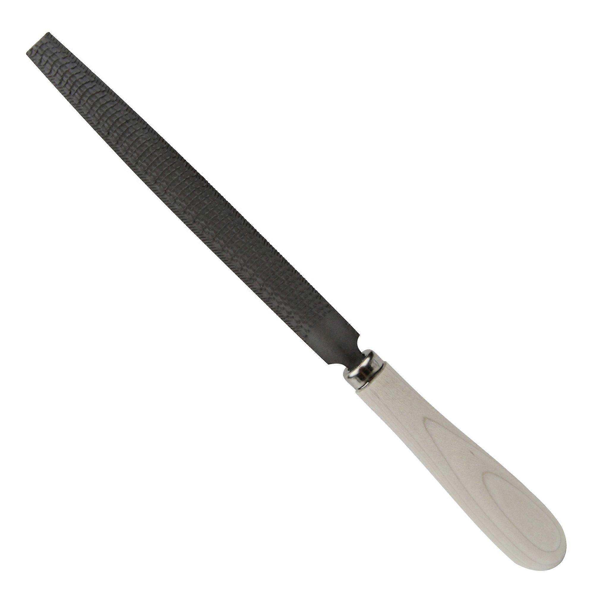 Nitto 150mm Woodworking Craft Tool Half Round File to Shape & Smooth Wood
