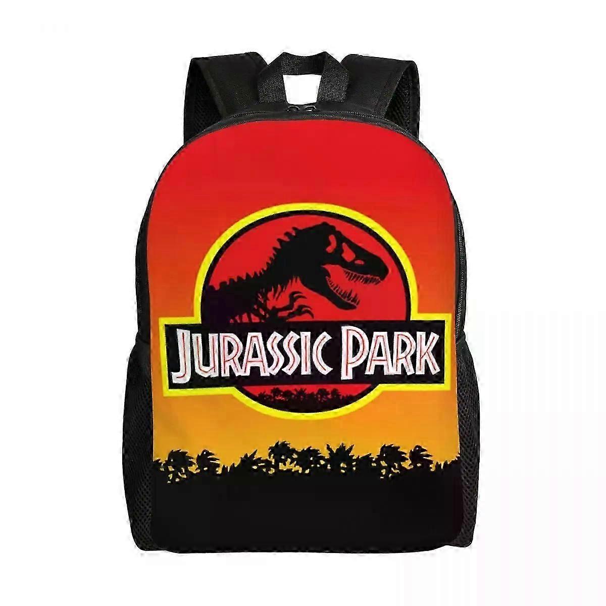 All-Season Dinosaur Backpack - Dependable Jurassic Park School Bag for UK Youth