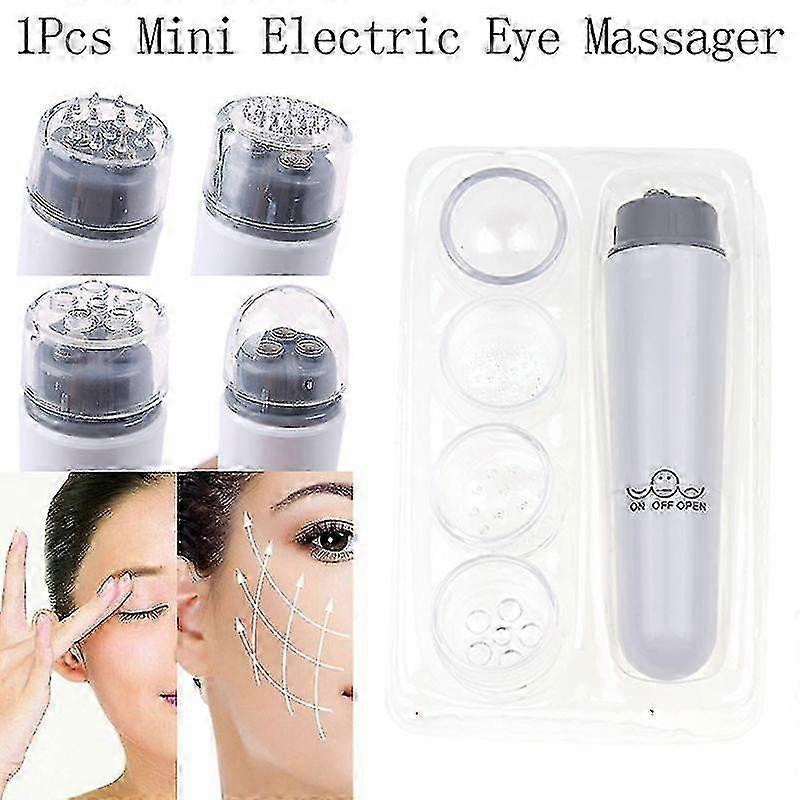 A 4-in-1 electric mini vibration massager and eye massager pen, a face skin lifting device.