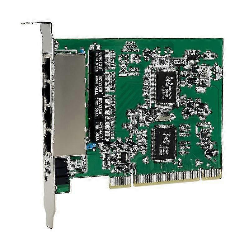 RJ45 PCI Ethernet Karte 4 Port 100Mbps Netzwerkadapter für Desktop-PC