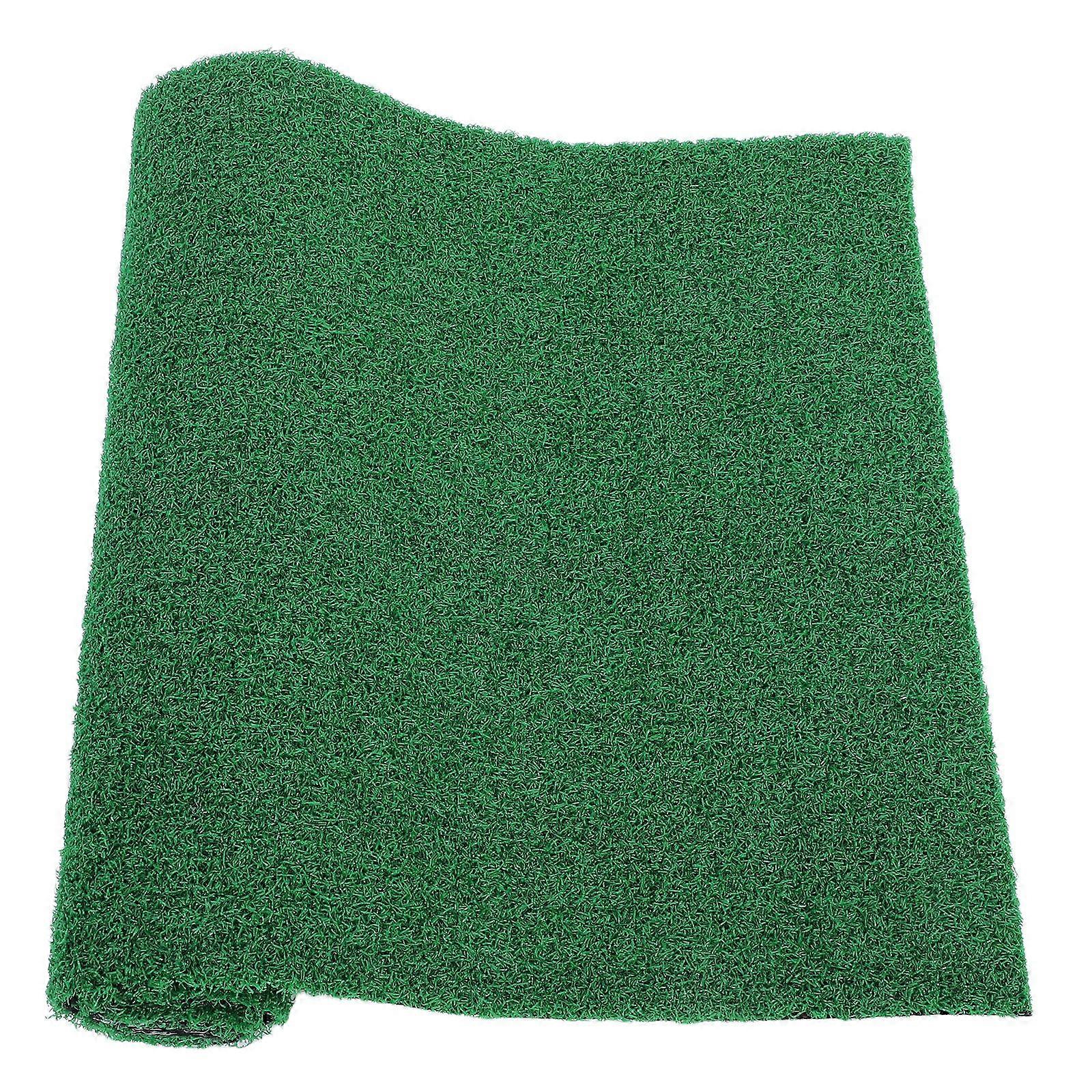 Realistic Fake Grass Mat Fish Tank Reptile Ramp Turf Artificial Grass Mat for Turtle Basking Aquatic Terrariums Outdoor Indoor Use