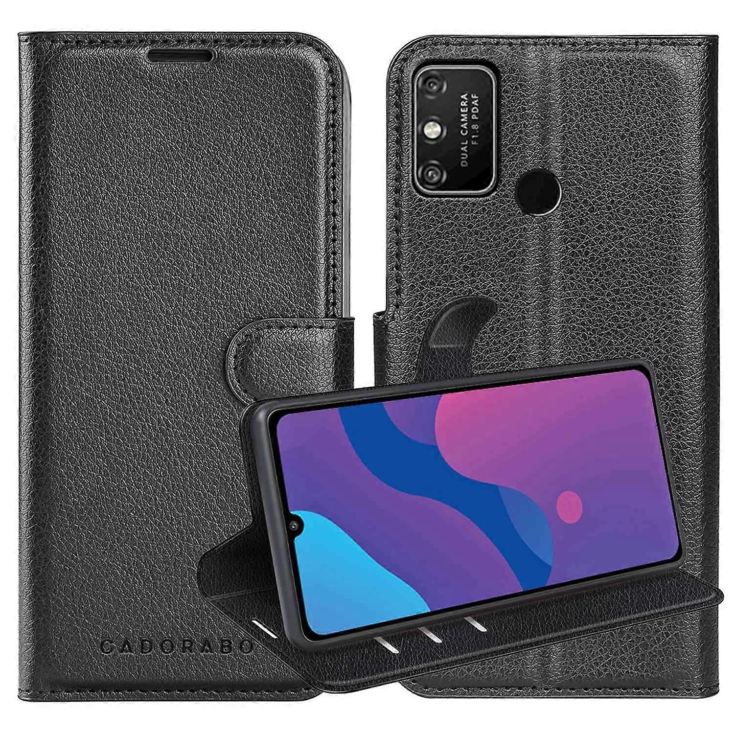 Honor PLAY 9A Case - Protective Case with Card Slots and Stand Function