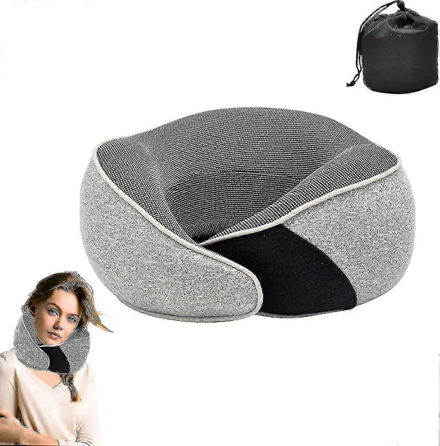 Plus traveling Pillow Neck Pillow,plus Memory Foam For Airplanes