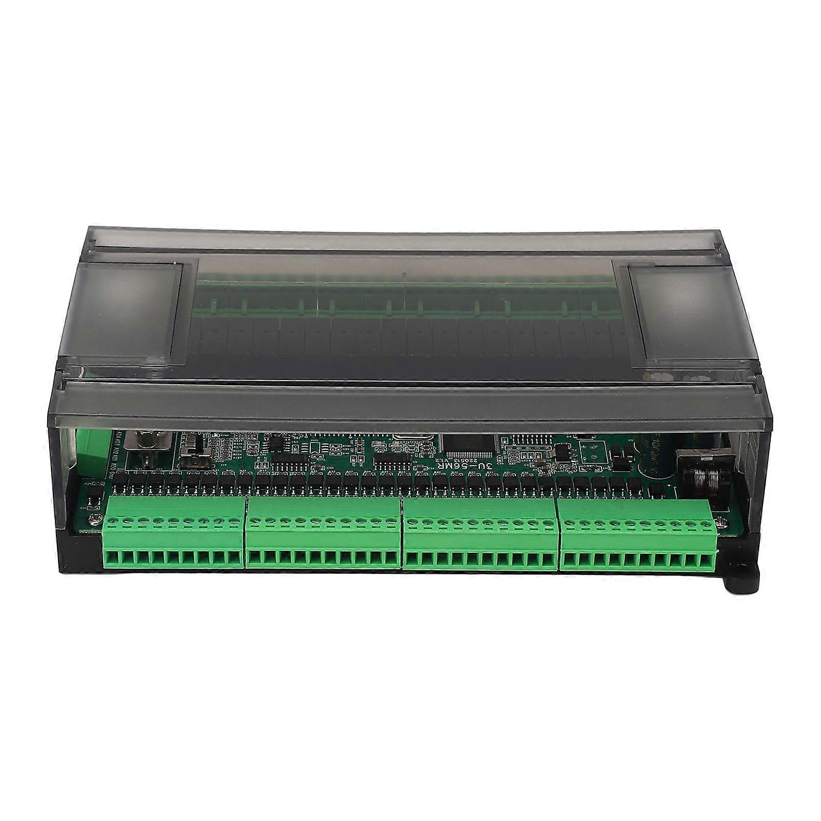 FX3U-56MR PLC Control Board DC 24V 1A 32 In 24 Out High Speed