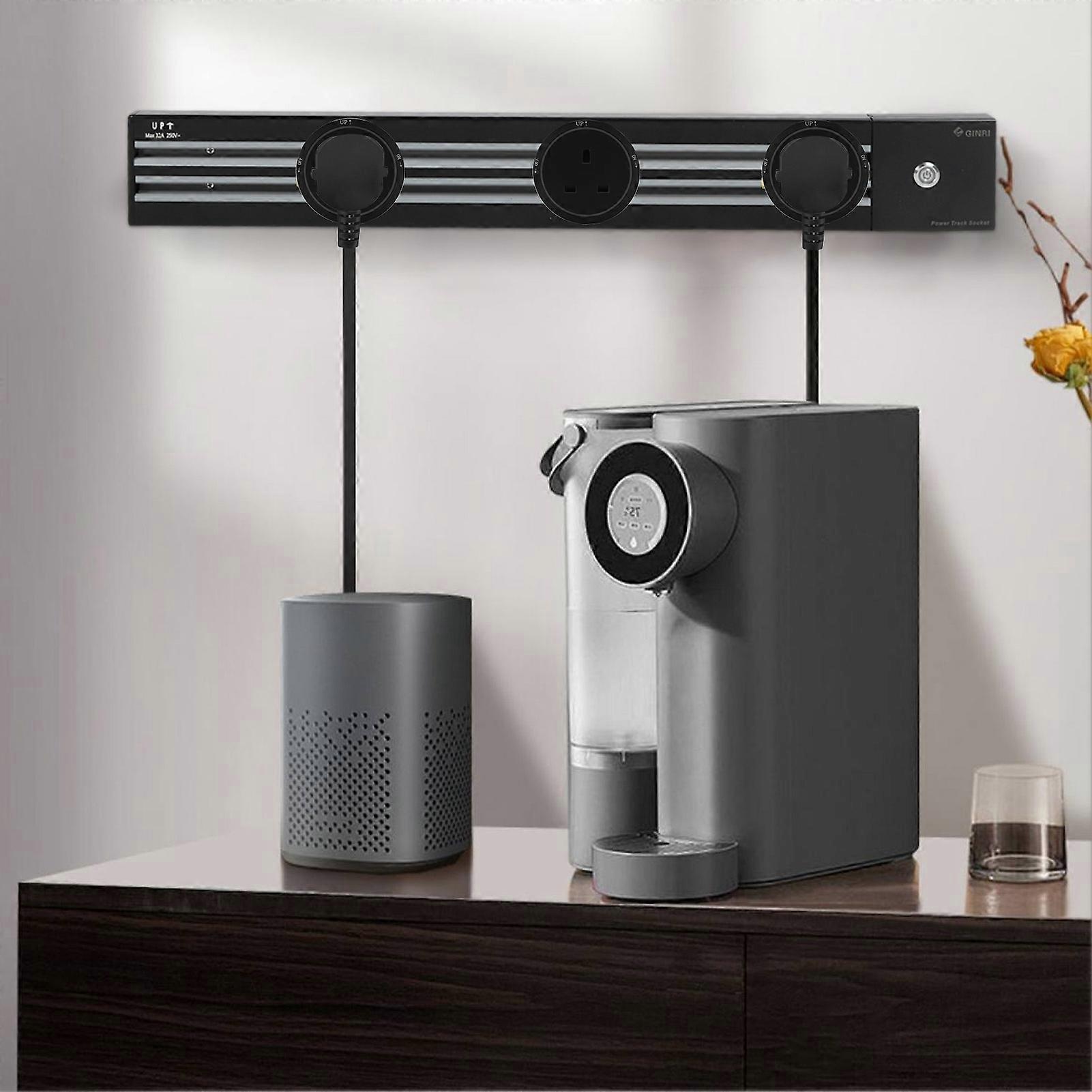 13A Power Track Socket Electric Outlet Slide Guide Adapter 101g