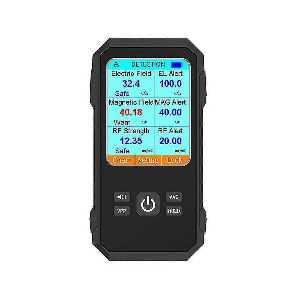 2025 3in1 Multifunctional Electric Field Magnetic Field RF Radiation Detector Handheld Electromagnetic