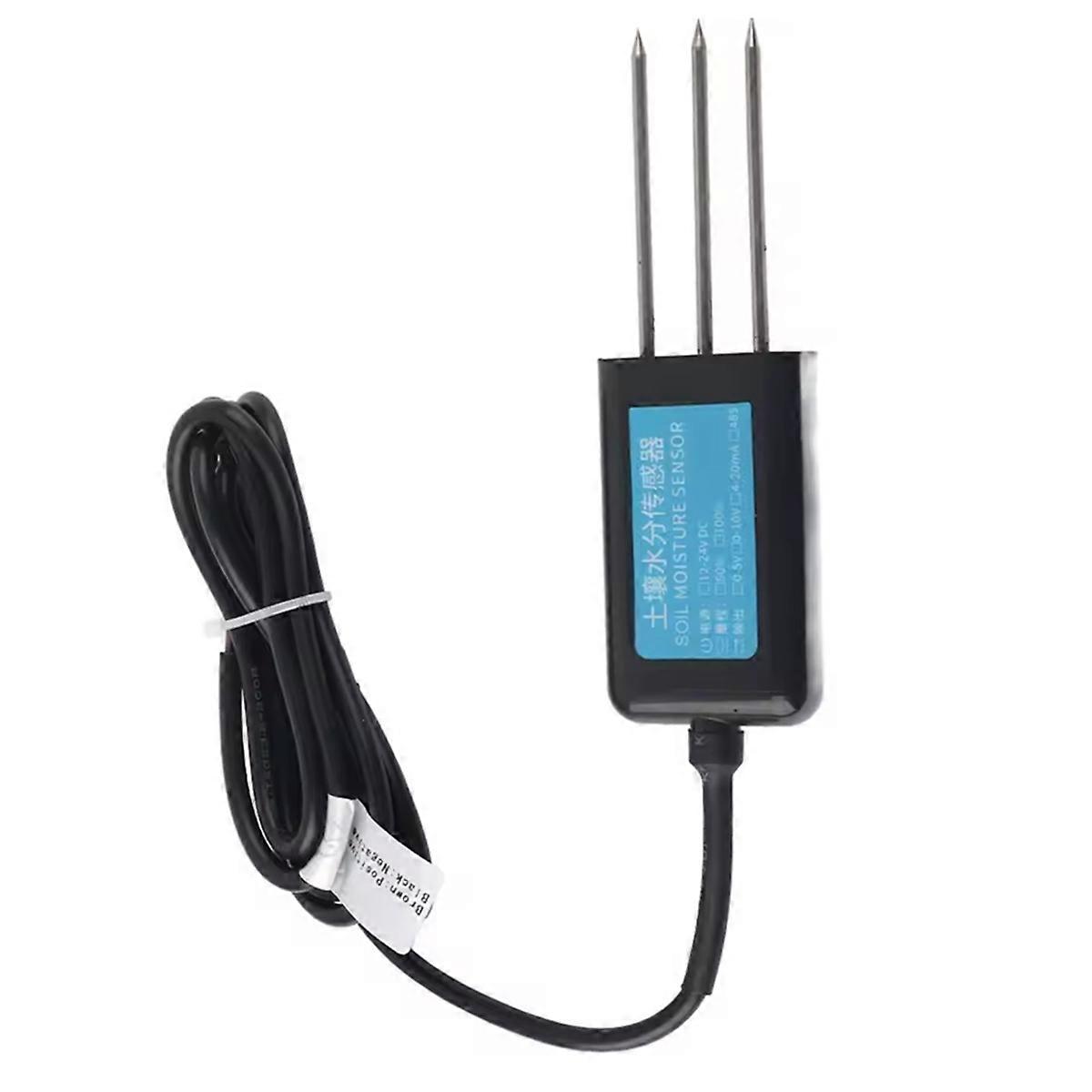 Single Soil Humidity Sensor Soil Moisture  mitter RS485 Output Soil Tester 12-24V DC Measurement Range 0- 