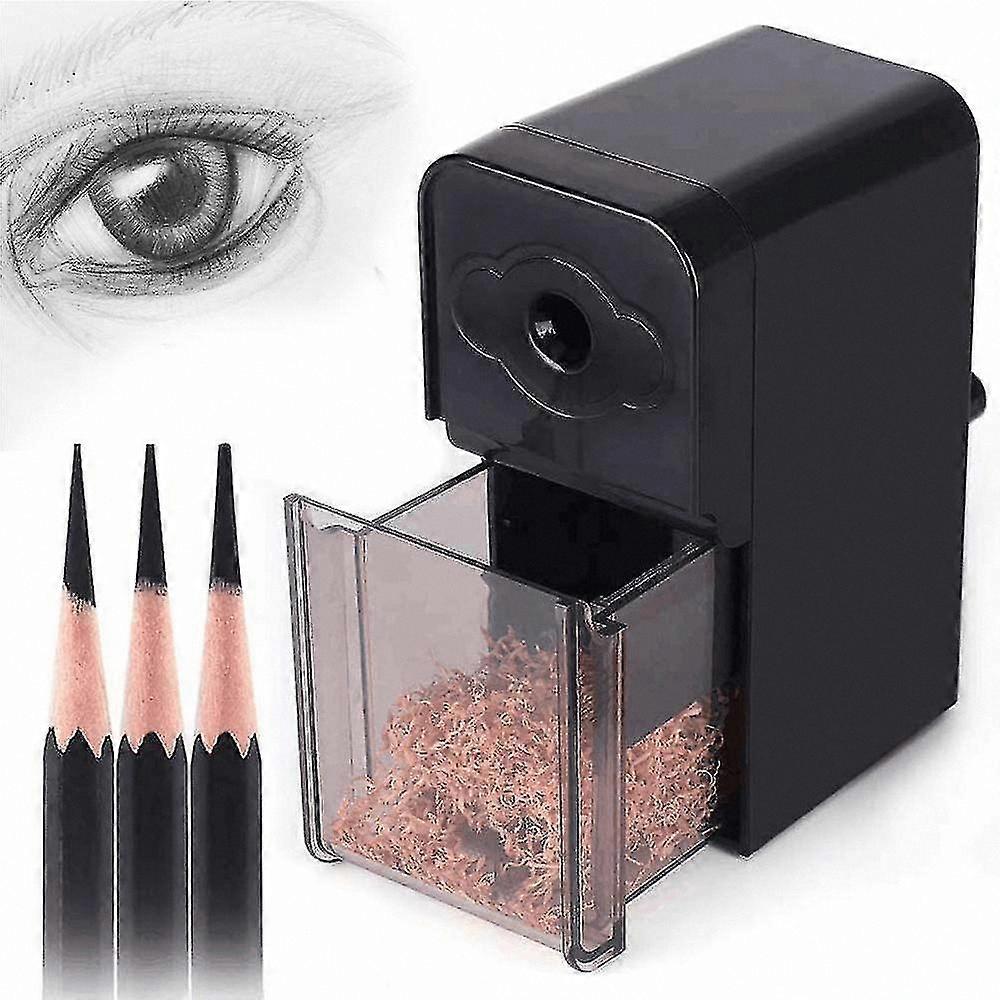Manual Art Pencil Sharpener for Drawing, Sketching, and Charcoal Pencils with Long Point Precision