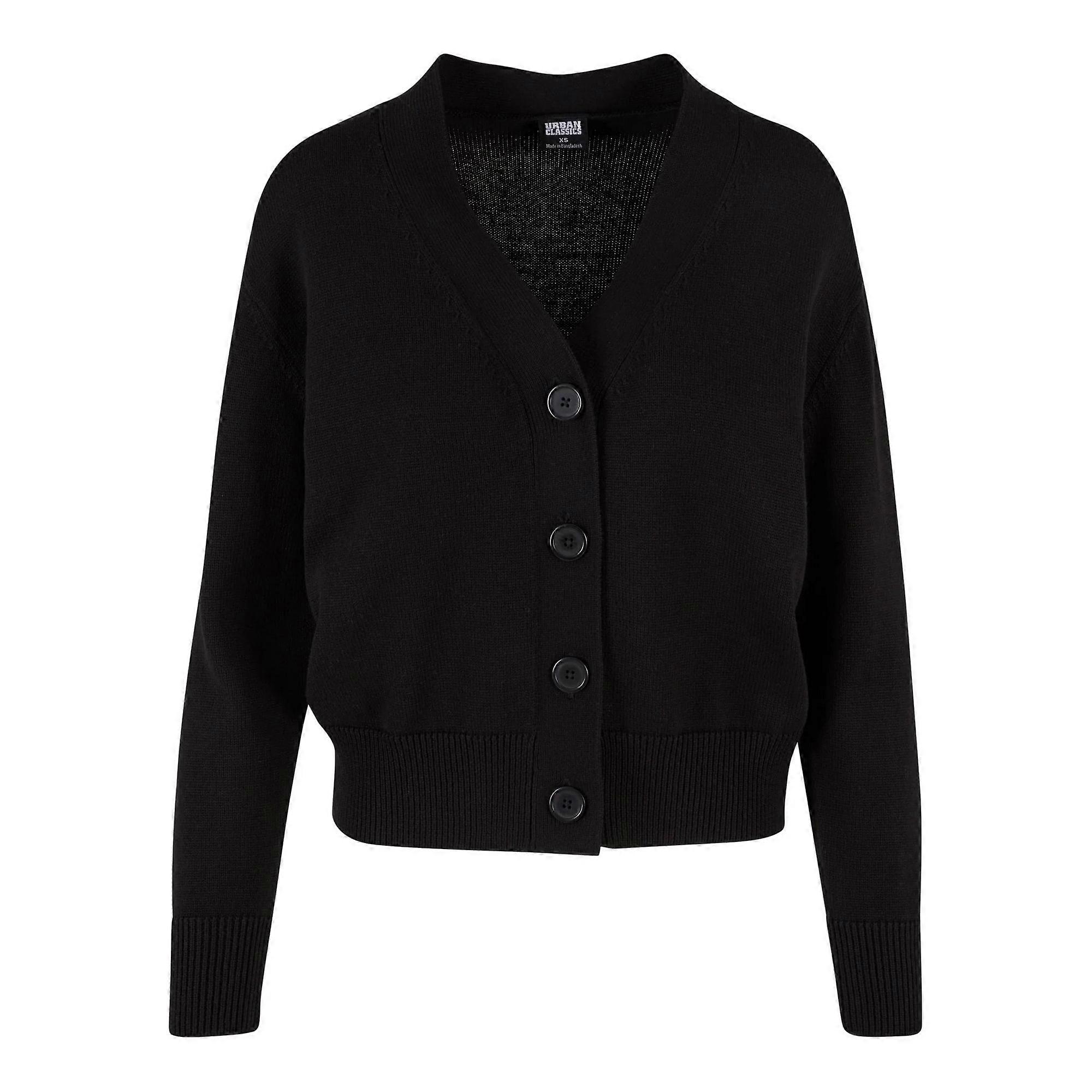 Urban Classics Damen/Damen Gerippte Strickjacke