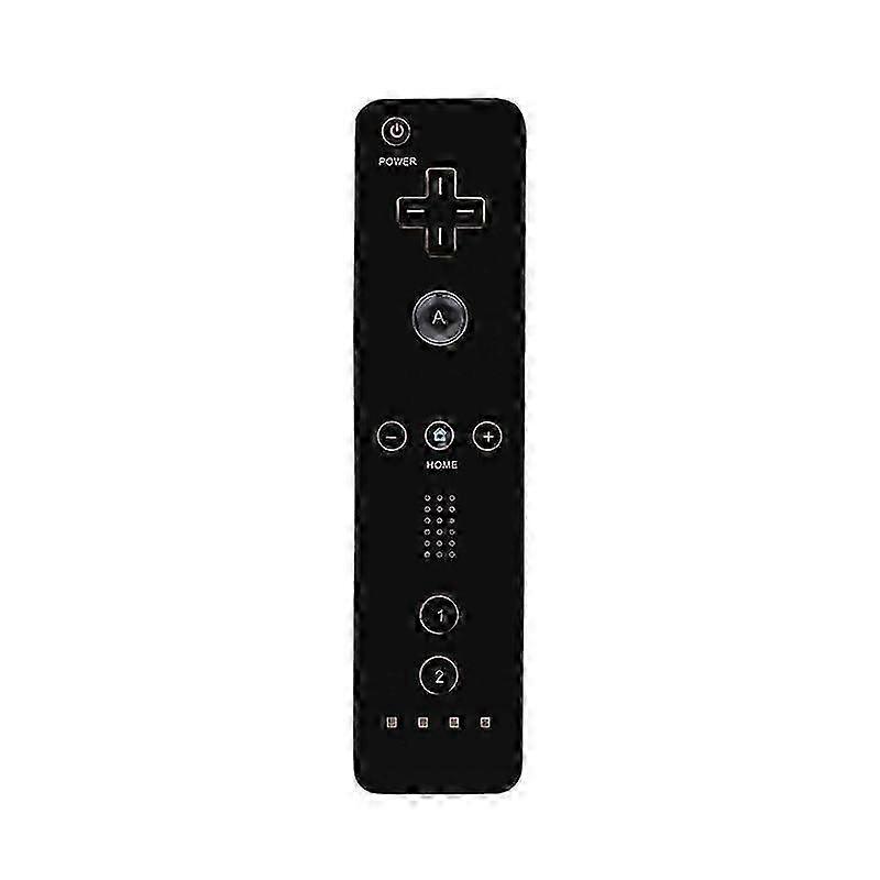 Wii Controller, Wii Remote Replacement, Nintendo Compatible, with Silicone Case and Wrist Strap. (Dark Blue/Red/Light Blue/Black)