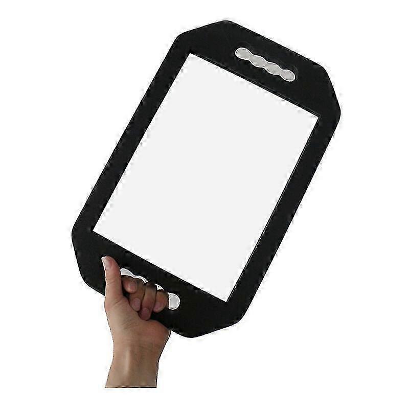 Shockproof Hairdressing Mirror for Travel Bathroom Square Foam Sponge Mirror Hairdressing Hand Mirror Office Magnifying Mirror Handheld Mirror 2025