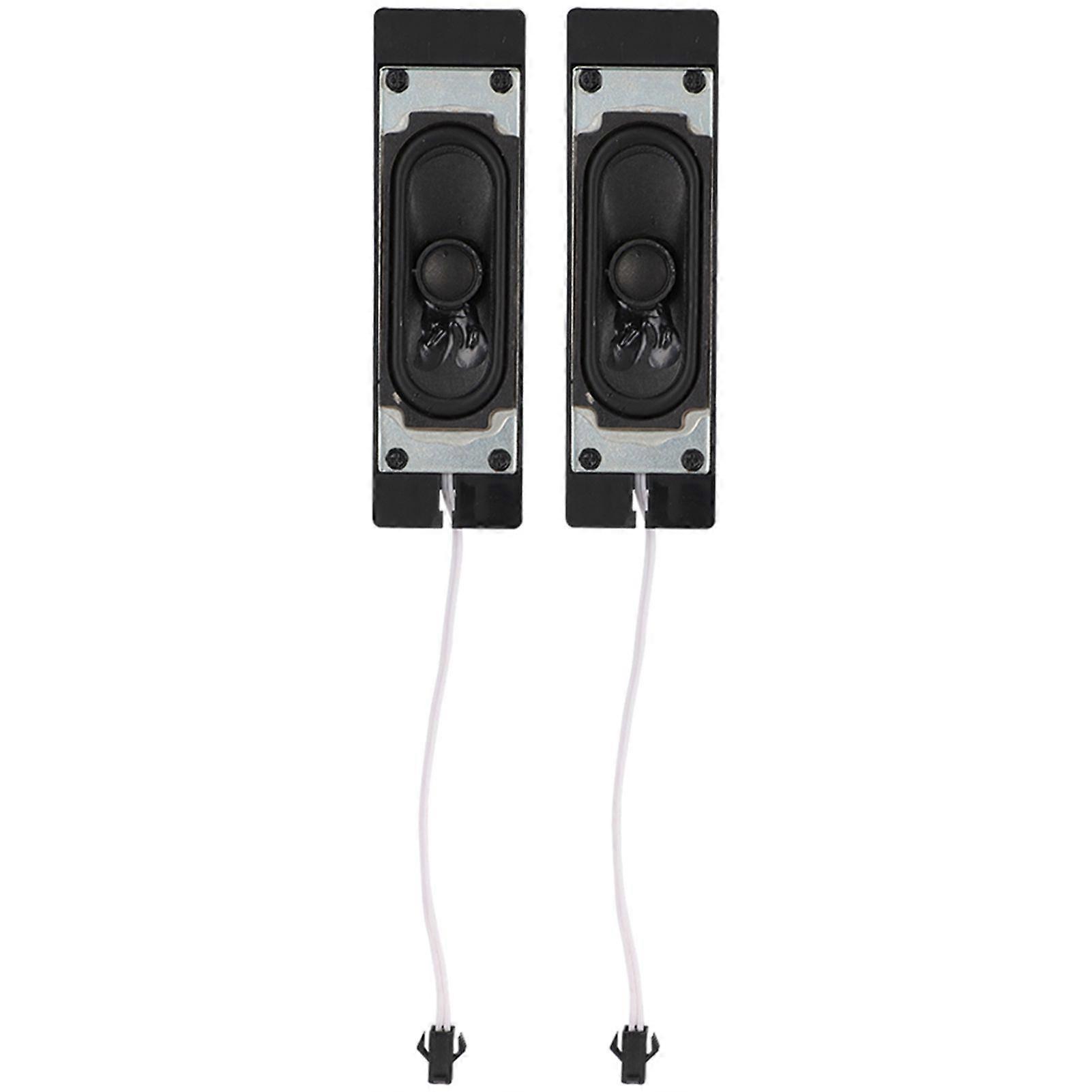 2Pcs 8 Ohm 10W TV Box Speaker Loudspeaker Sound Amplifier for LCD TV Advertising Player