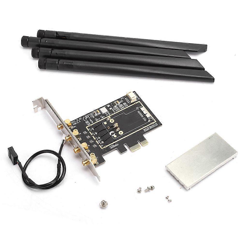 BCM94360CD adapter NGFF to PCI E Converter Desktop Wireless Network Card Adapter Card