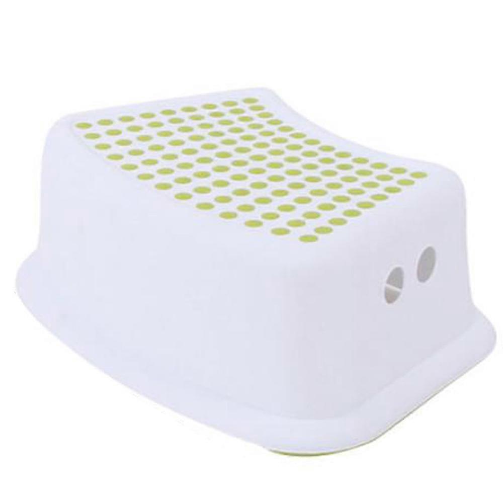 Plastic Non-Slip Chair Children's Stackable Step Stool (Green)
