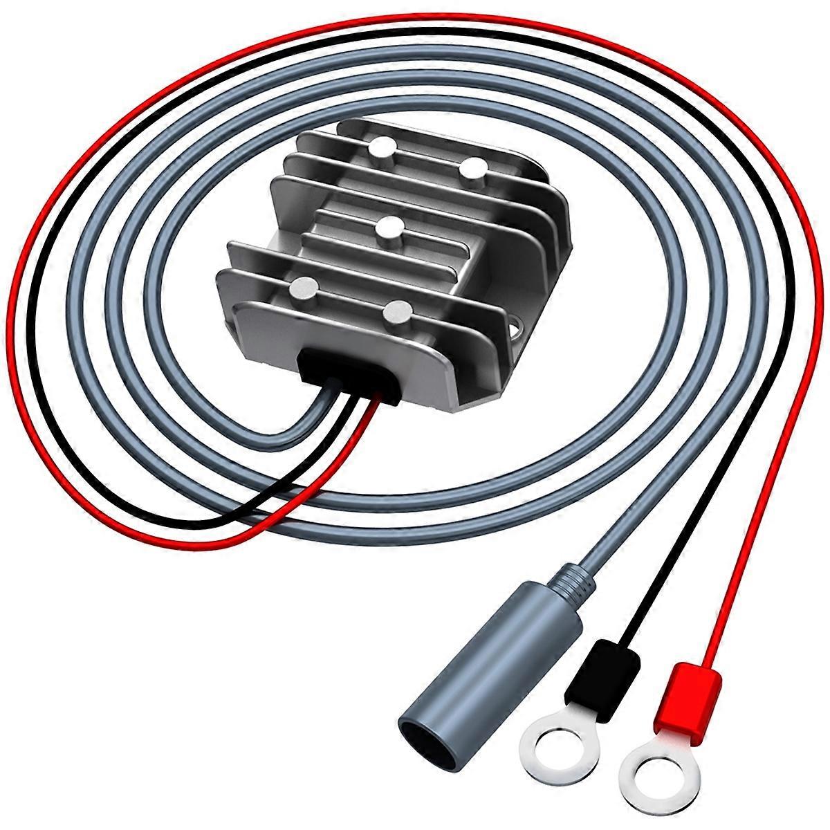 For Mini 12V Adapter-12V/24V to 48V Input Battery Modification Boost Converter Output Waterproof DC