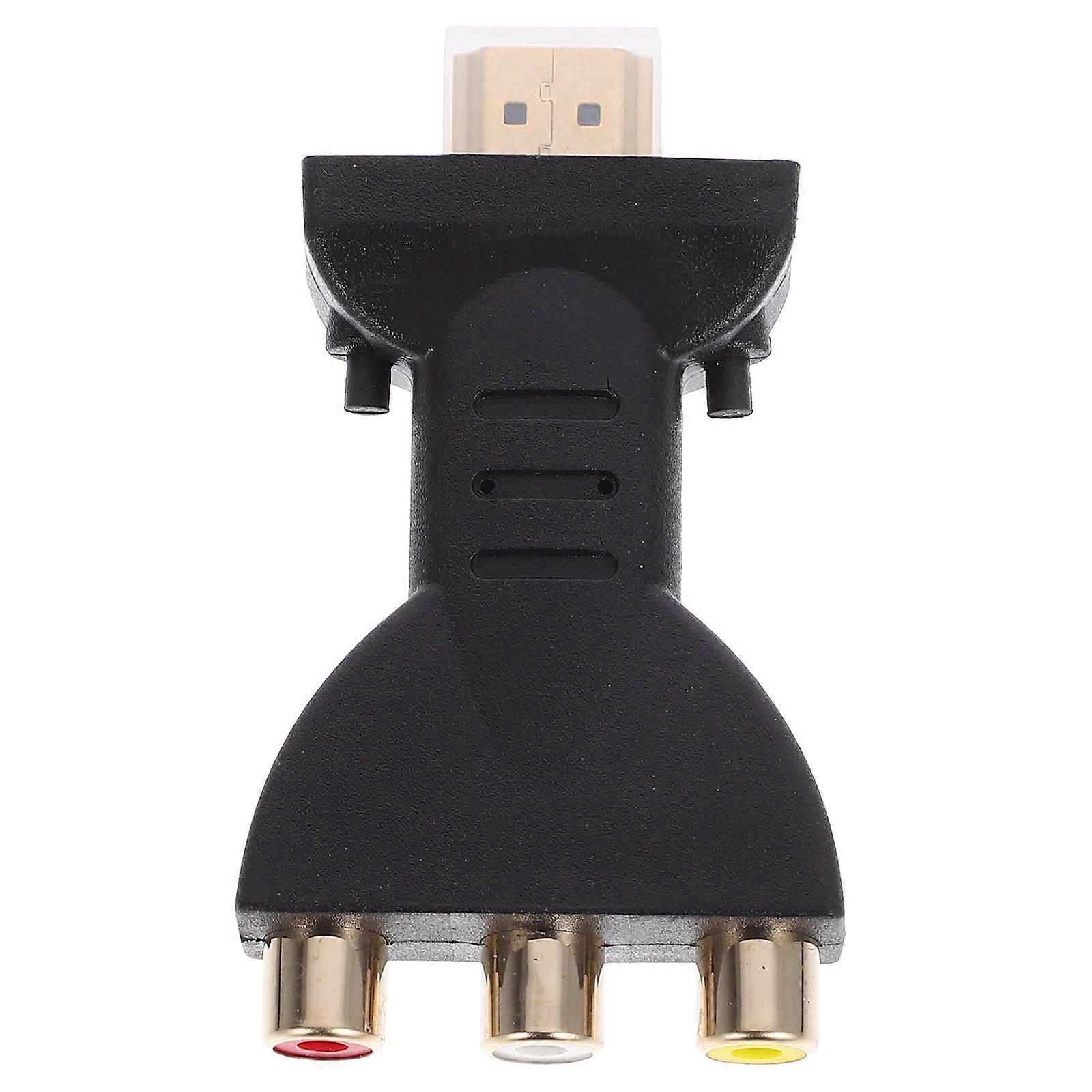 RGB Converter For DVD Projector 7X4X1.5Cm Black With Video Conversion Functionality 1Pcs