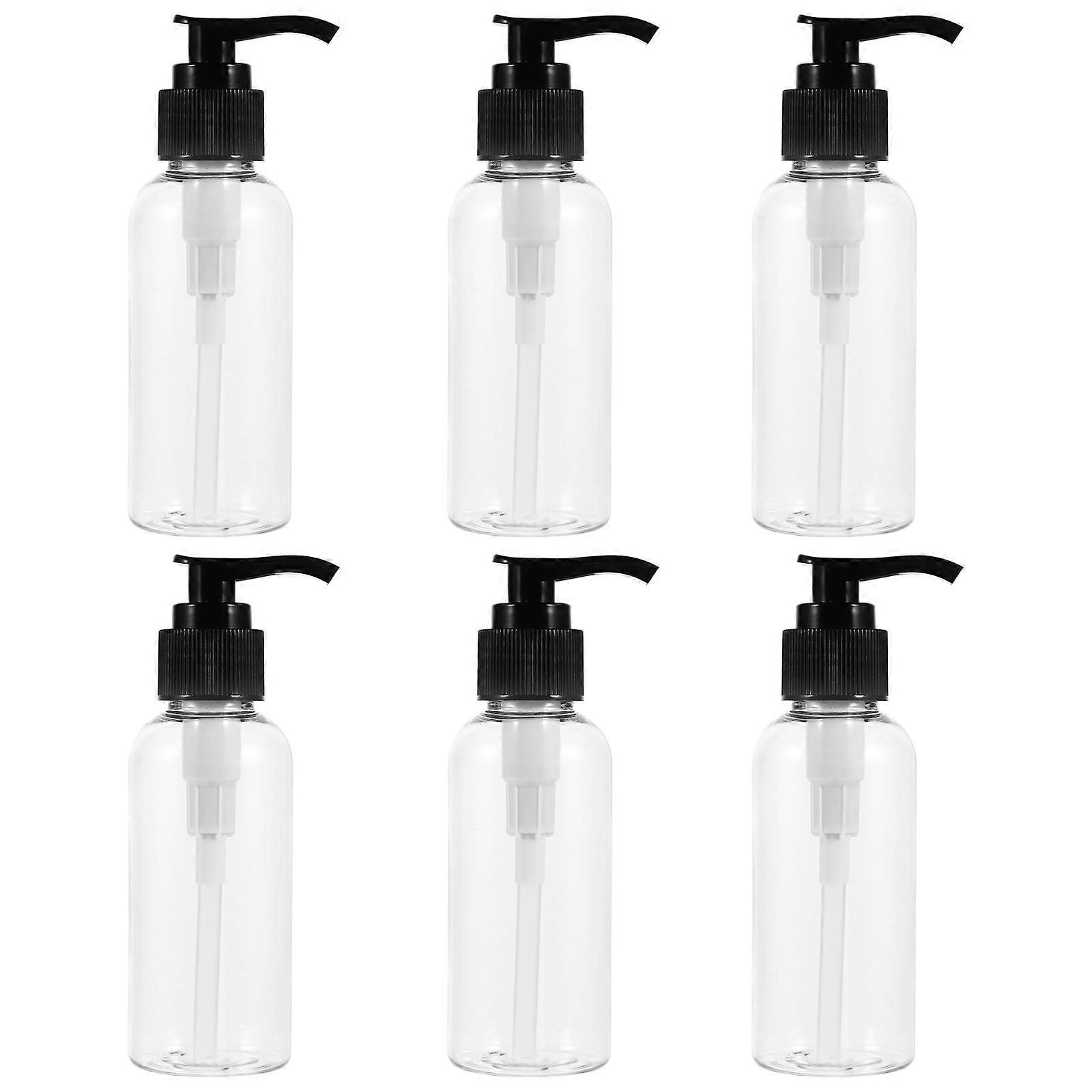 Empty Lotion Bottle Plastic Refillable Container for Storage 12Pcs