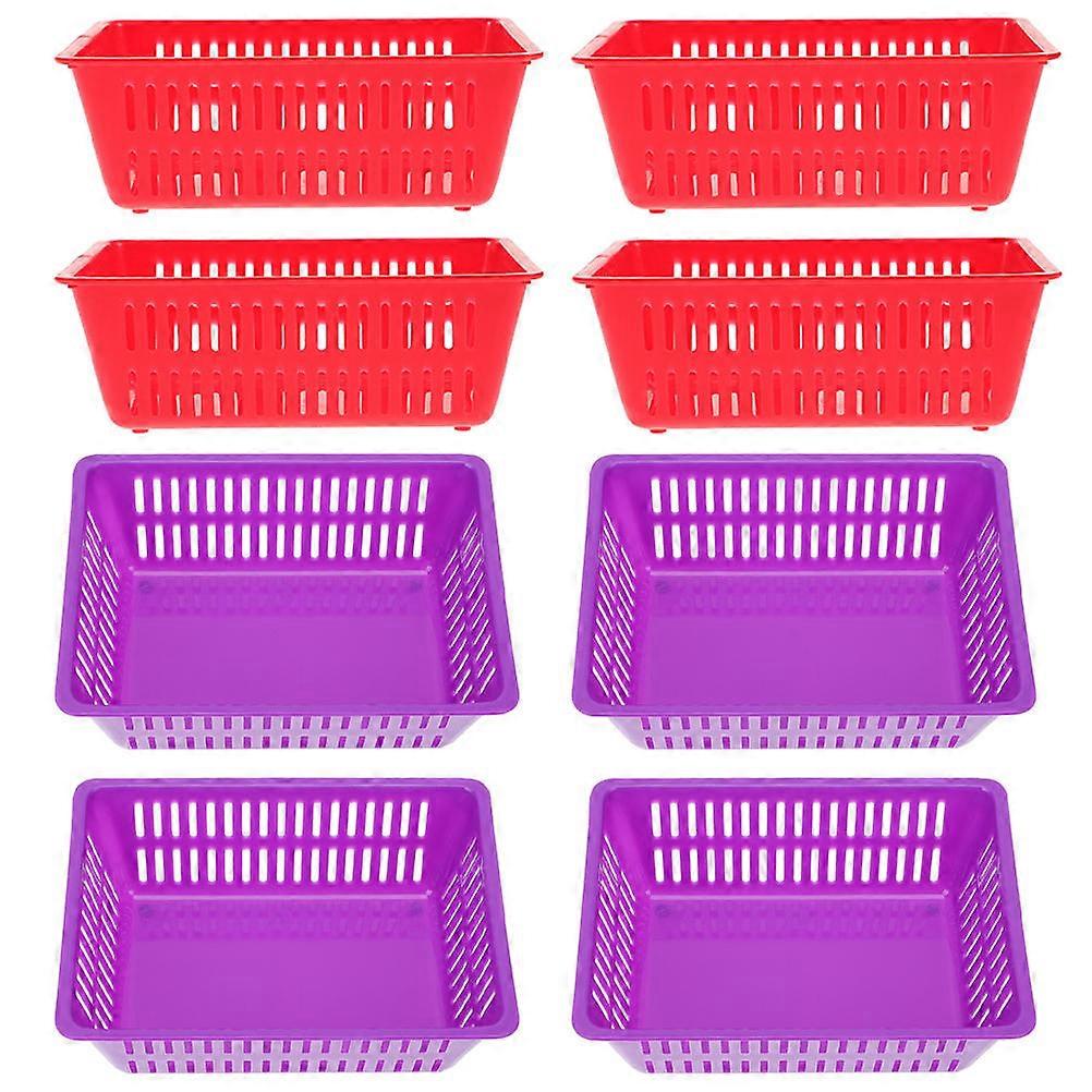 Coin Basket Thickened Coin Storage Basket for Storage 8Pcs Plastic Material