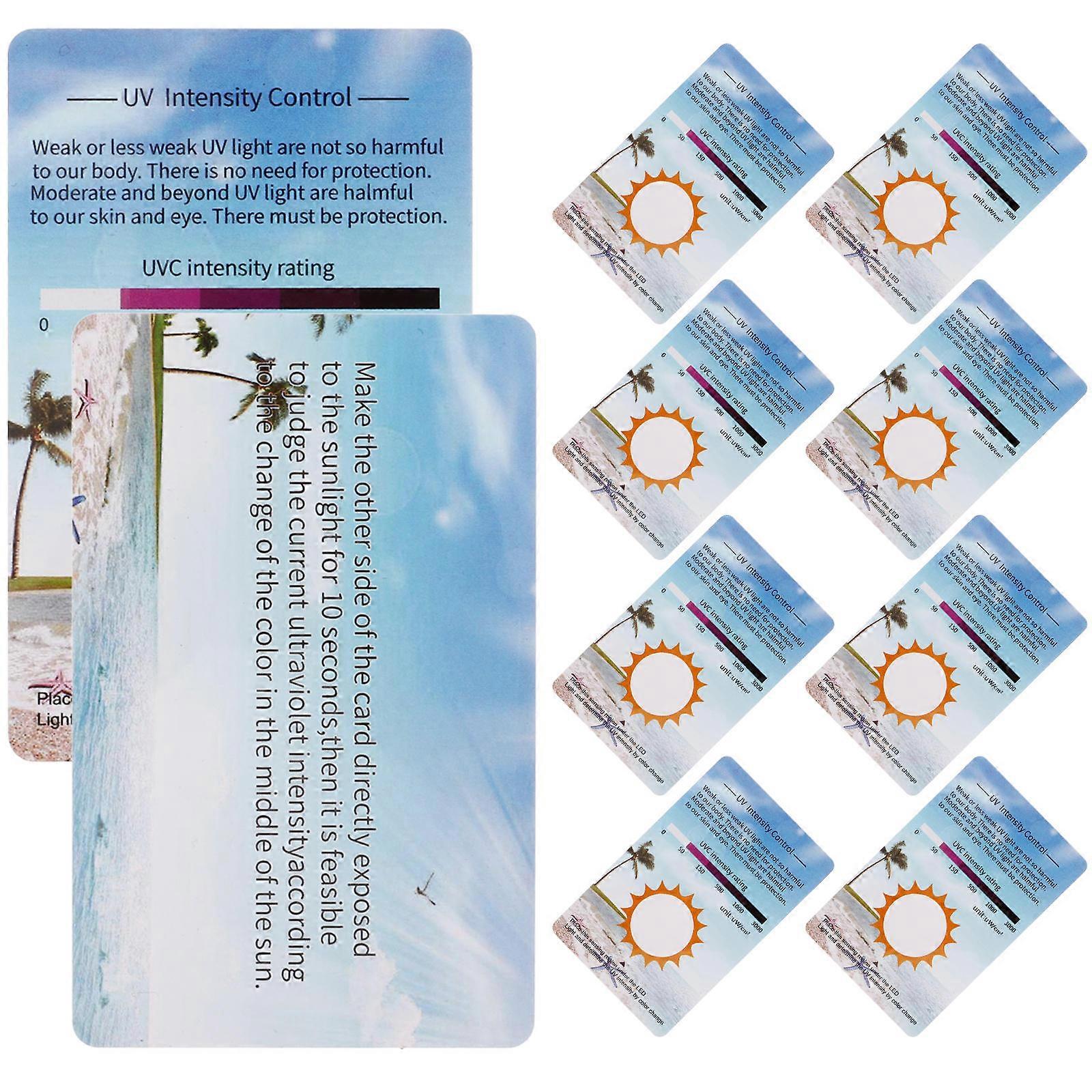 UV Identifying Cards For Pets Indoor Lighting UV Protection Simple Design 8.50X5.40X0.10CM 30Pcs
