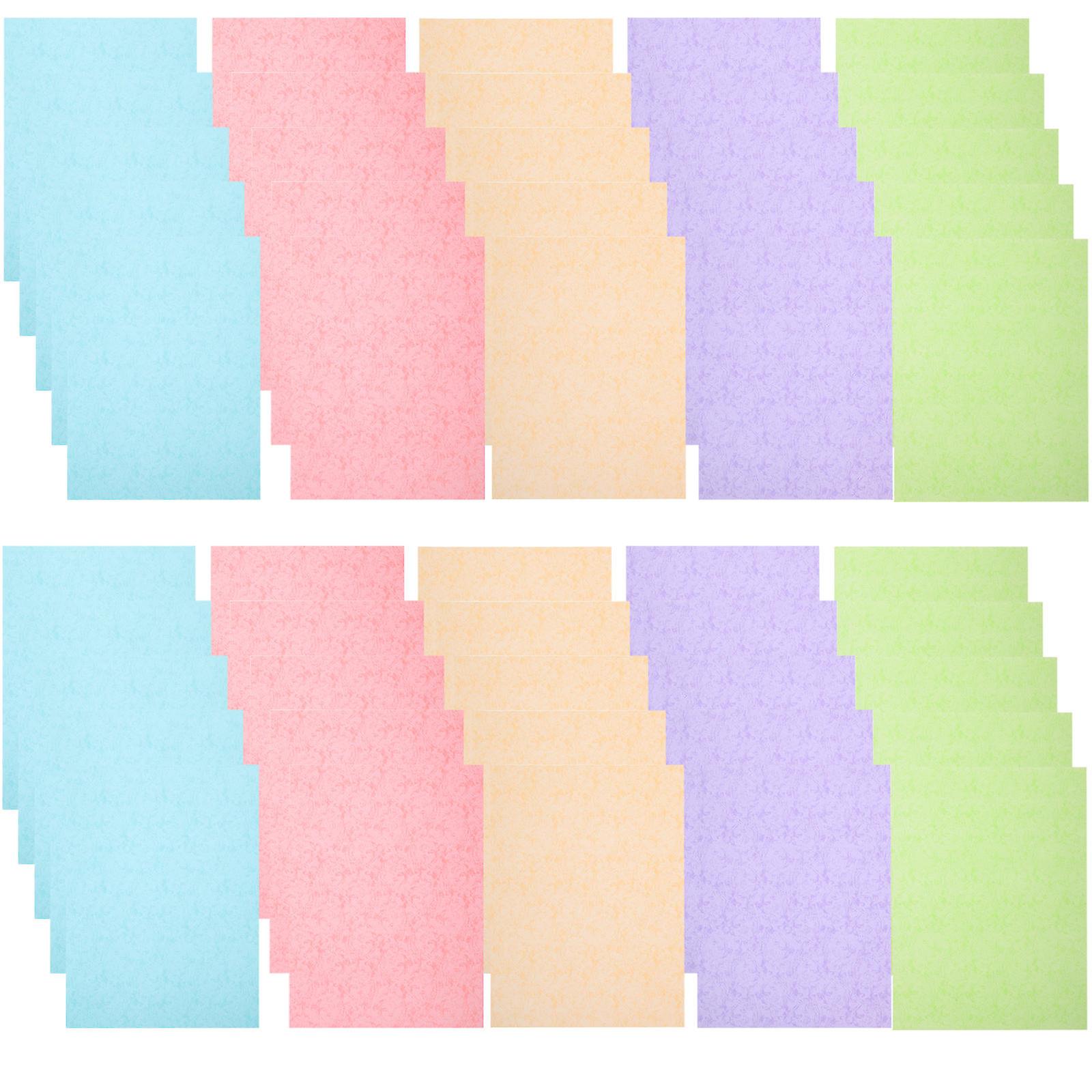 Delicate Painting Paper Scrapbook Supplies Paper Experienced Users Random Color 50Sheets
