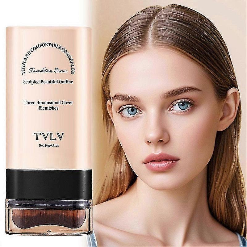 Eraser Foundation Make-Up Stick Langlebiges makelloses Make-up Reisen Essential Make-up