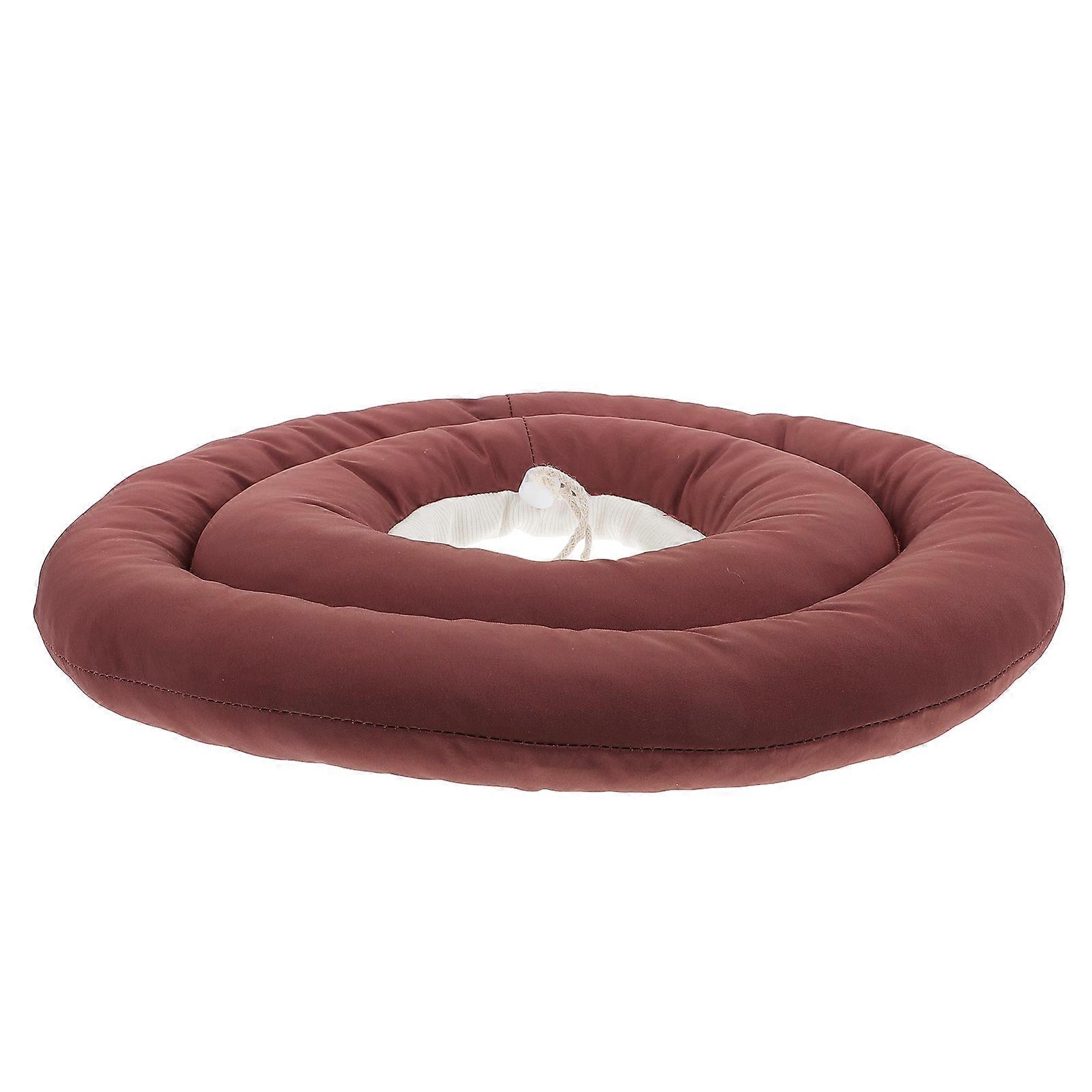 Red Cat Recovery Collar for Preventing Licking 1Pcs Waterproof Cloth