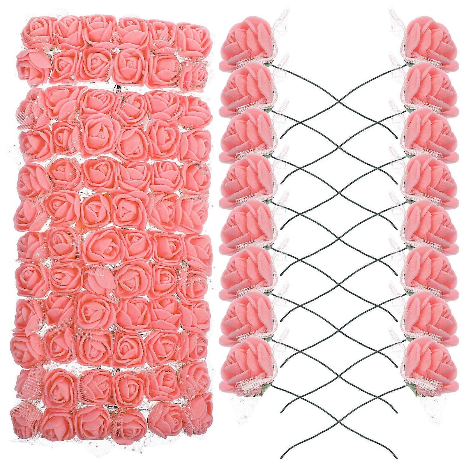 Mini Rose Head Artificial Flower for Decoration 720Pcs