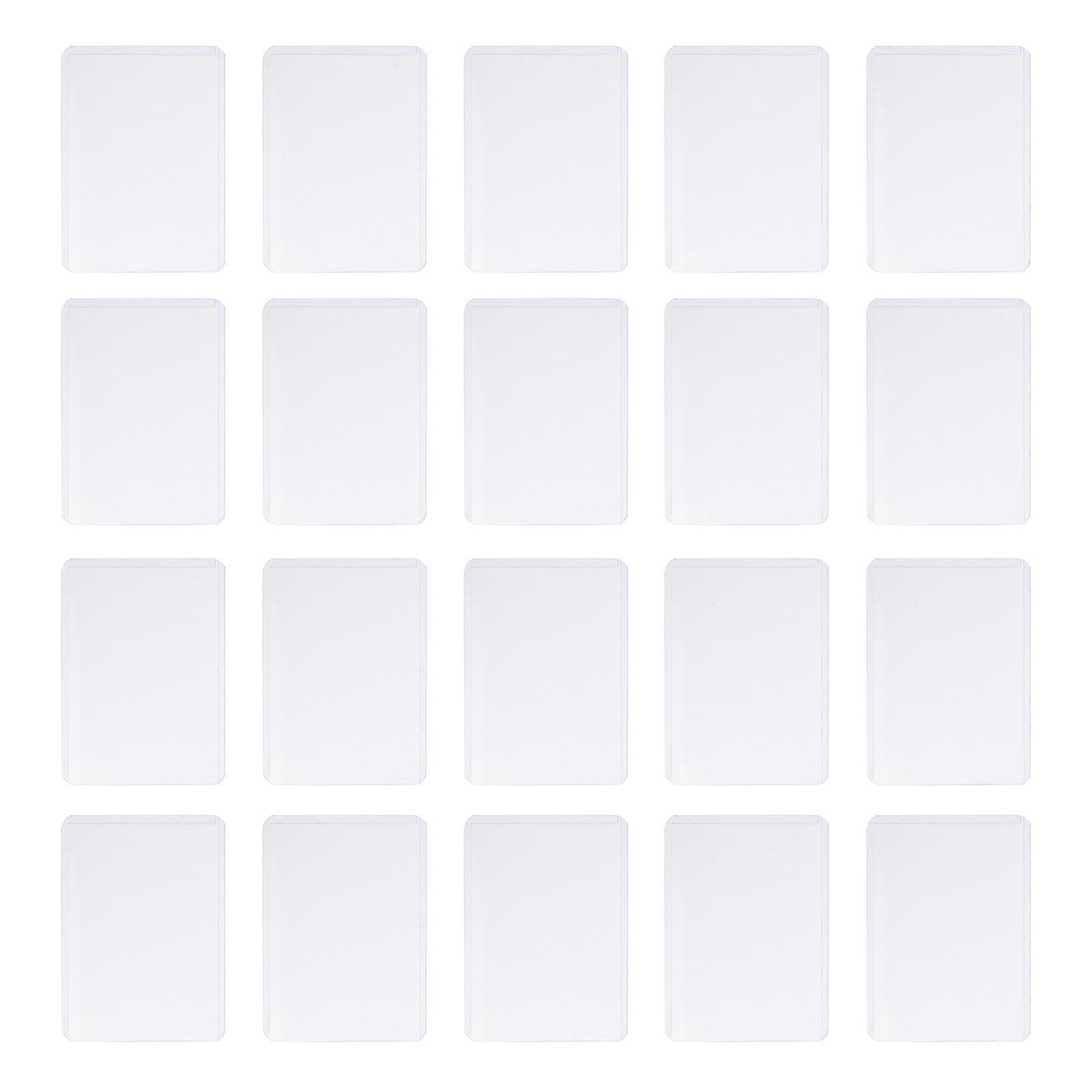 Game Card Sleeve Durable Hard Card Sleeve Cards Protector 30Pcs Assorted Color