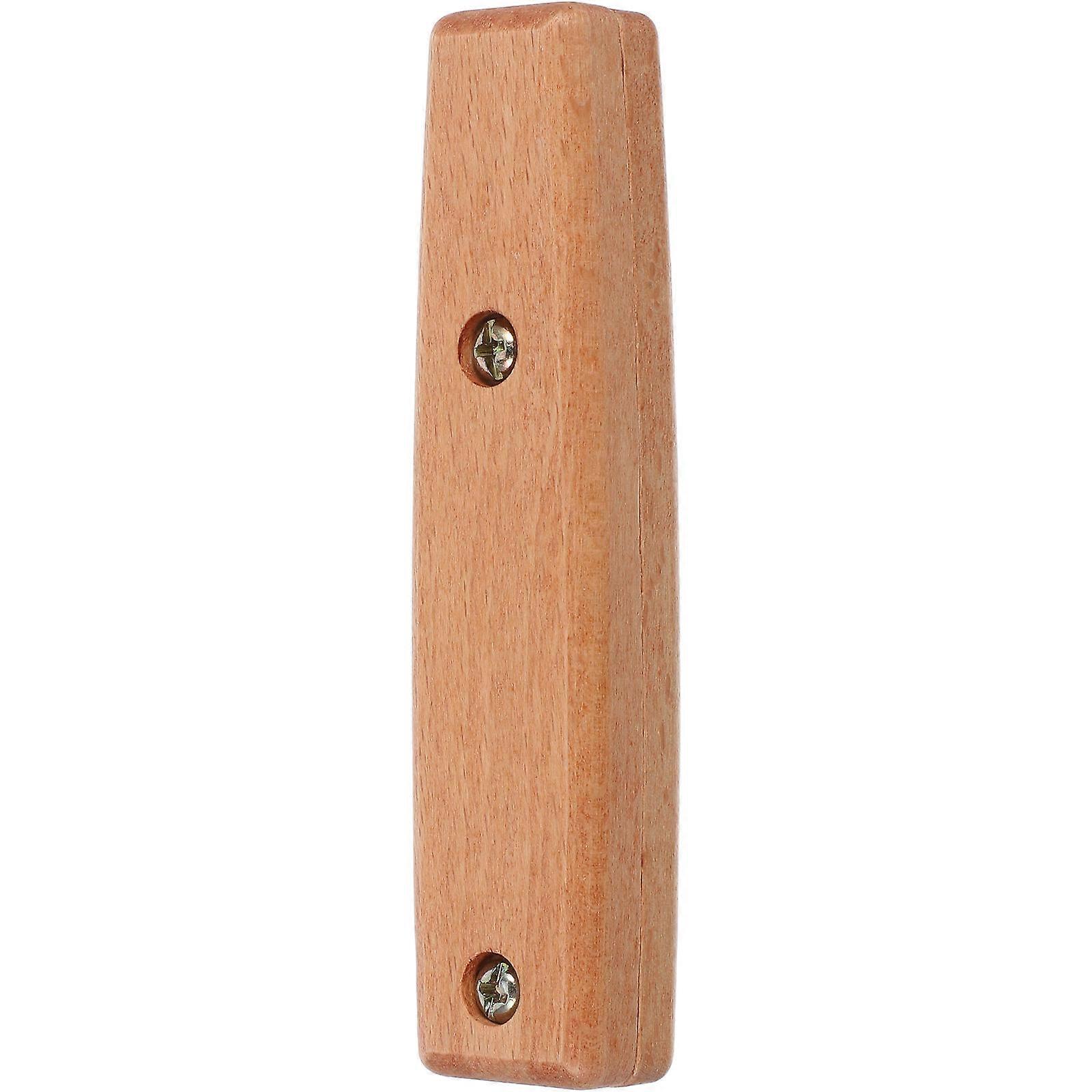 Replacement Household Spatula Handle for Kitchen Use 2Pcs Removable Wood Handles