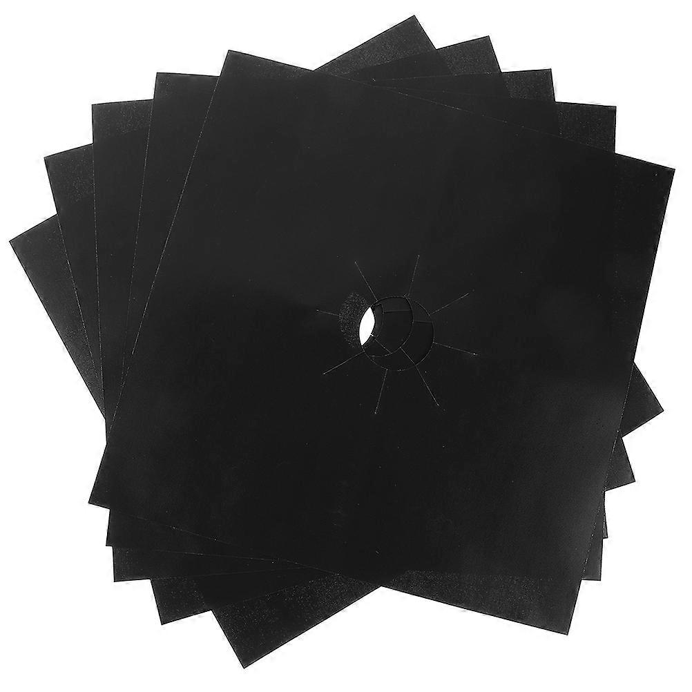 Lot de 25 housses de protection pour cuisinière à gaz, noires