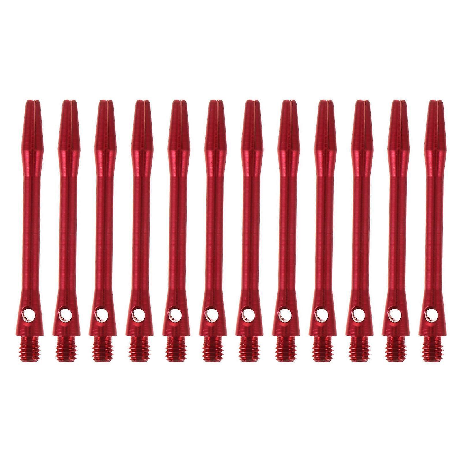 Aluminum Alloy Metal Dart Shaft for Playing 12Pcs Thread Stems