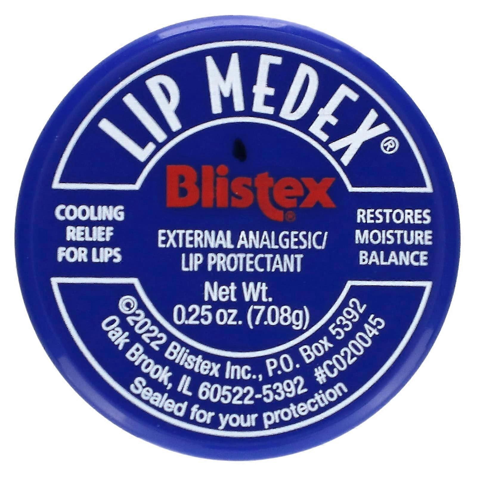 Lip Medex, 3 Jars 0.25 oz (7.08 g) Each