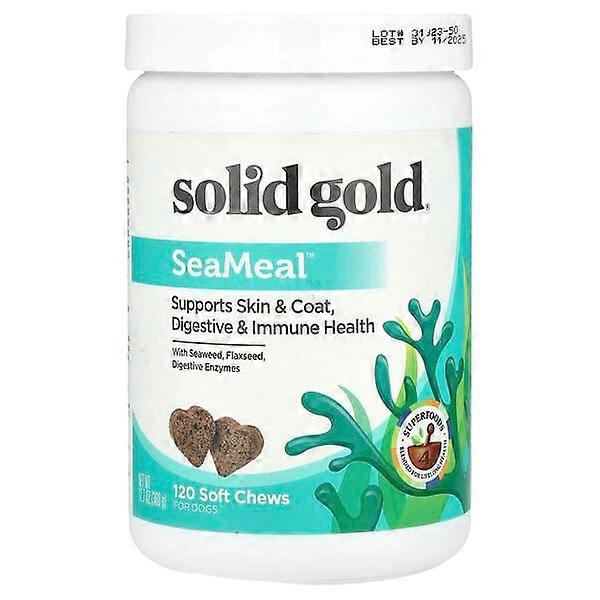 Solid Gold, SeaMealÃÂ¢ÃÂÃÂ¢, For Dogs, 120 Soft Chews, 12.7 oz (360 g)